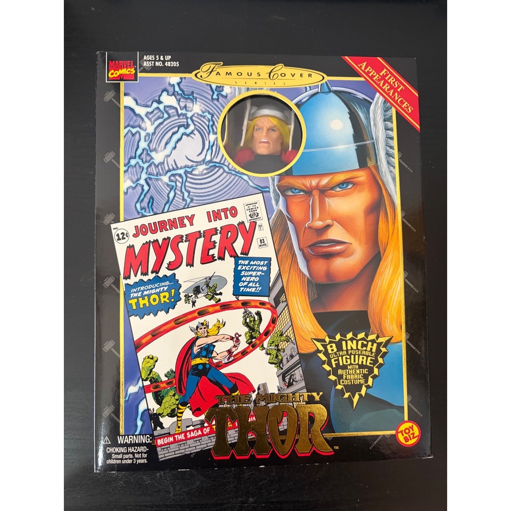 Toy Biz Marvel Famous Cover Series The Mighty Thor 8 Inch Action Figure 48205